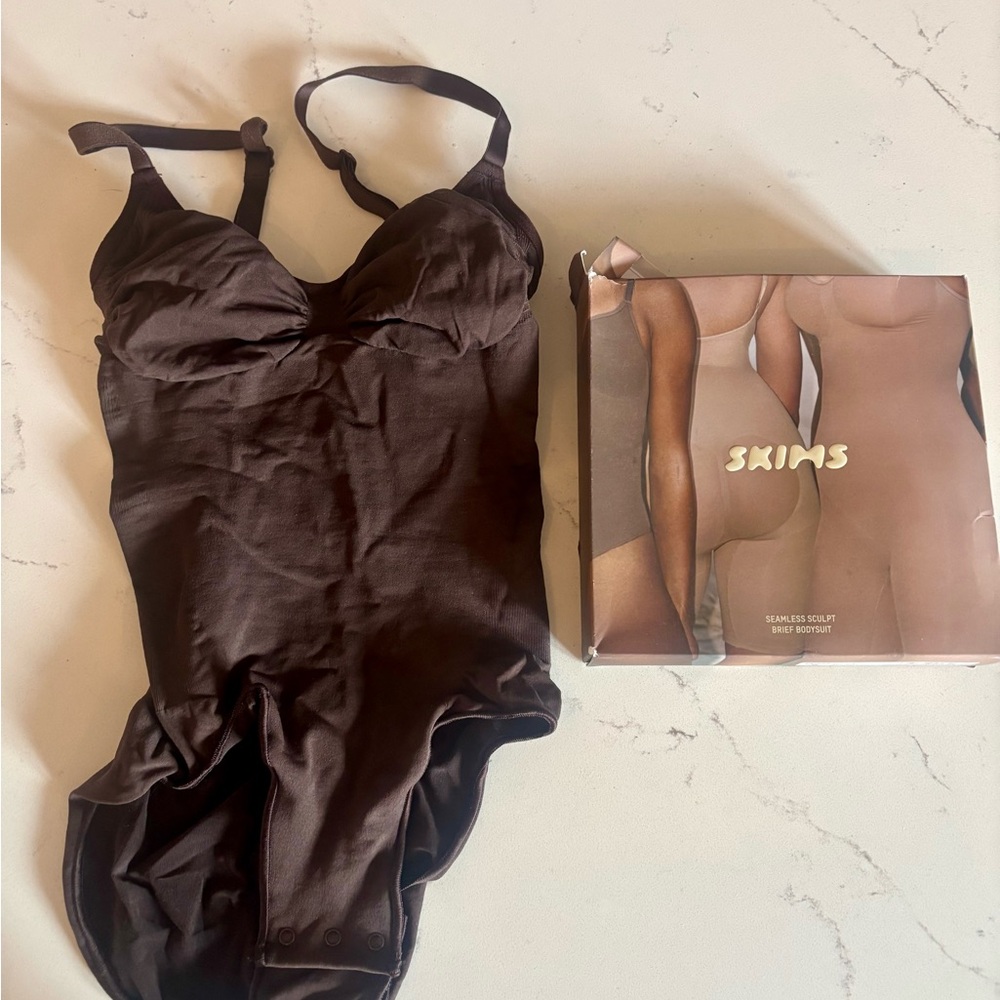 SKIMS Sculpting Brief Body Suit